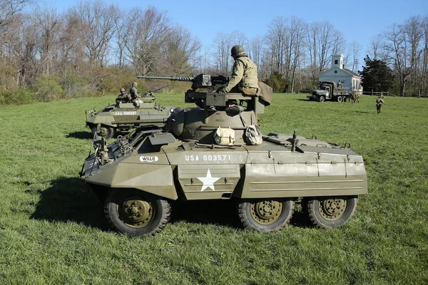 Armored cars at the Museum of American Armor