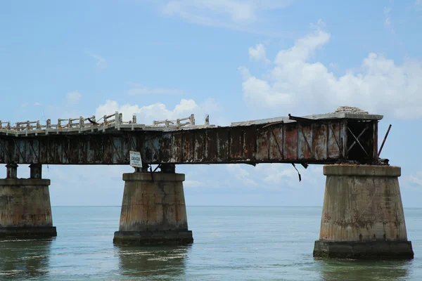 Old Bahia Honda Rail Bridge at Bahia Bay State Park, Florida Keys, Florida.