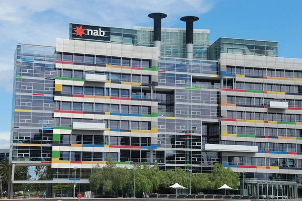 National Australia Bank building in Melbourne City Marina