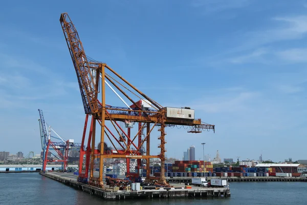 Red Hook Container Terminal in Brooklyn