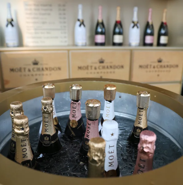 Moet and Chandon champagne presented at the National Tennis Center during US Open 2016