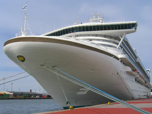 Star Princess cruise line ship docked at Stockholm