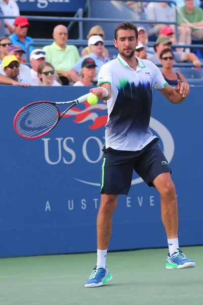 US Open 2014 champion Marin Cilic from Croatia during US Open 2014 round 4 match