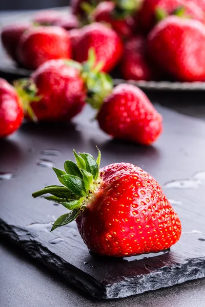 Strawberry. Fresh strawberry. Red strewberry. Strawberry Juice. Loosely laid strawberries in different positions