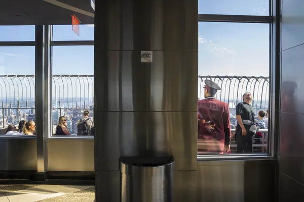 Empire state building staff