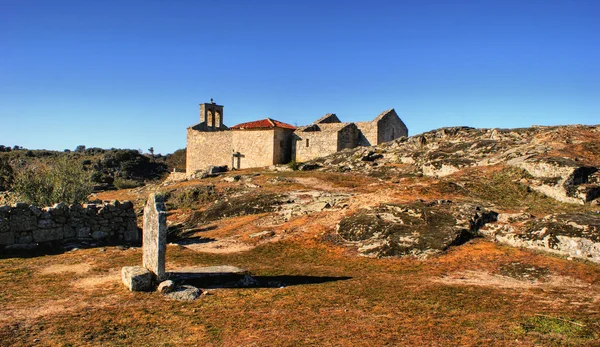 Ruins in historical village of Castelo Mendo, Portugal