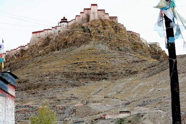 Dzong or fort of Gyantse-Tibet. 1613