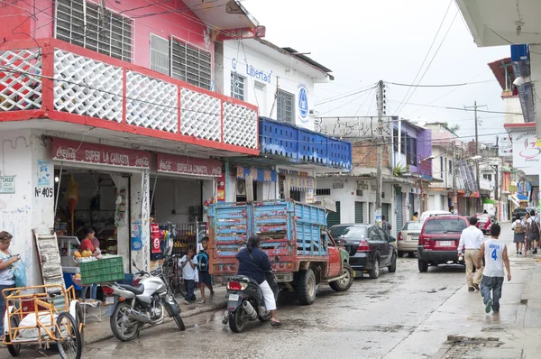 Rundown Mexican town