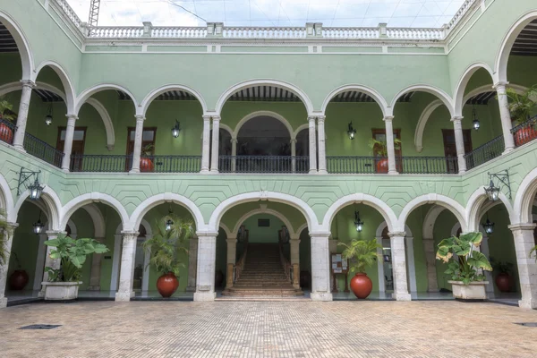 Inside Governor Palace in Merida, Mexico