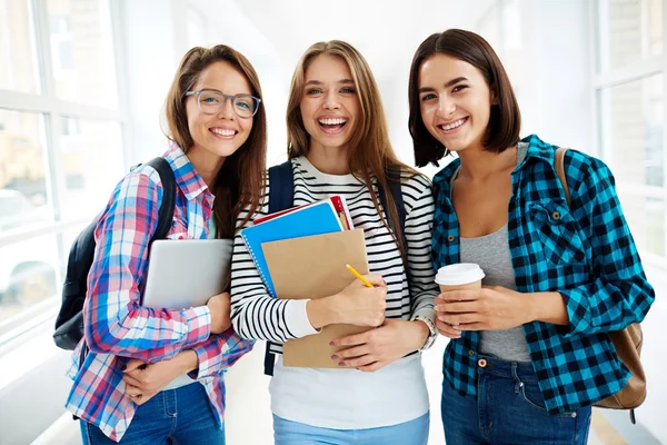 Group of pretty students