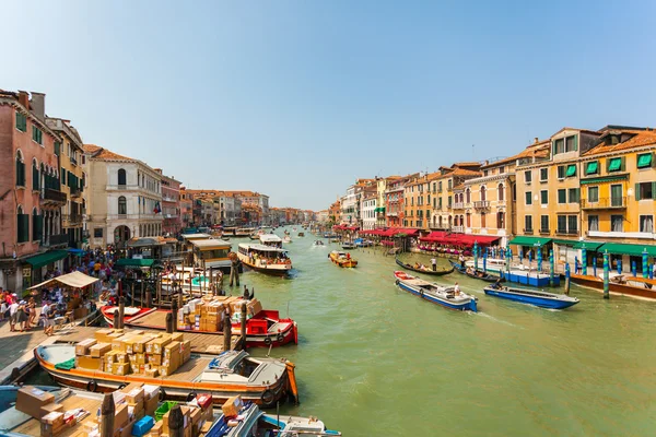 Grand Canal during the day in Venice. Italy