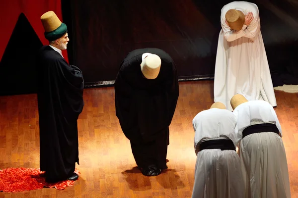 Whirling dervish (Semazen) ceremony of greeting