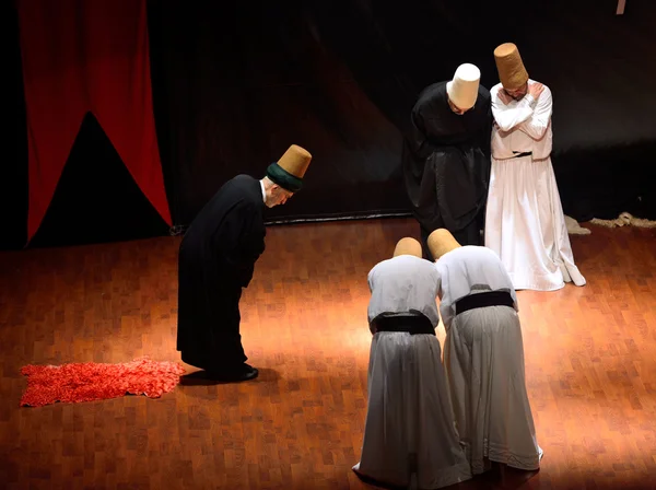 Sufi whirling dervish (Semazen) dances