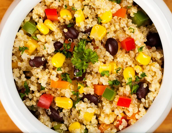 Bowl of healthy quinoa salad
