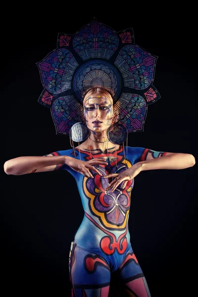 Body painting. Culture and art.