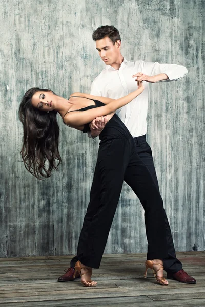 Passionate dance, in love dancing tango