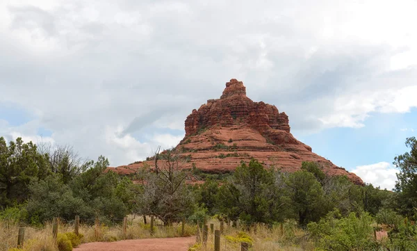 Walking path up to Bell rock vortex in Sedona, Arizona