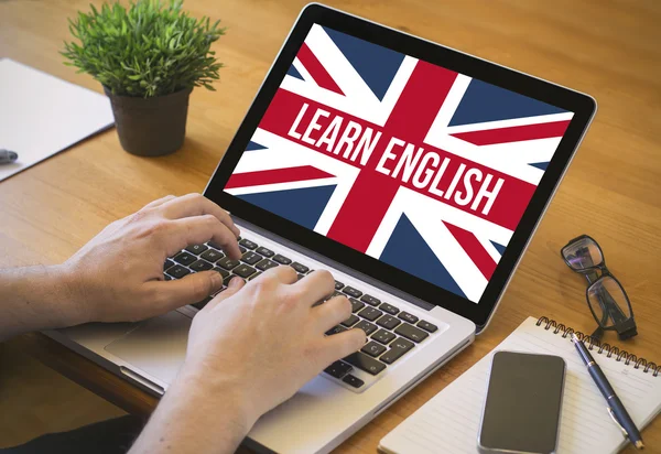 Computer desktop learn english