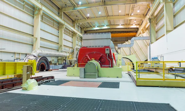 Turbine and Generator in a Natural Gas power plant