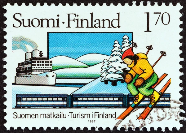 FINLAND - CIRCA 1987: A stamp printed in Finland from the \