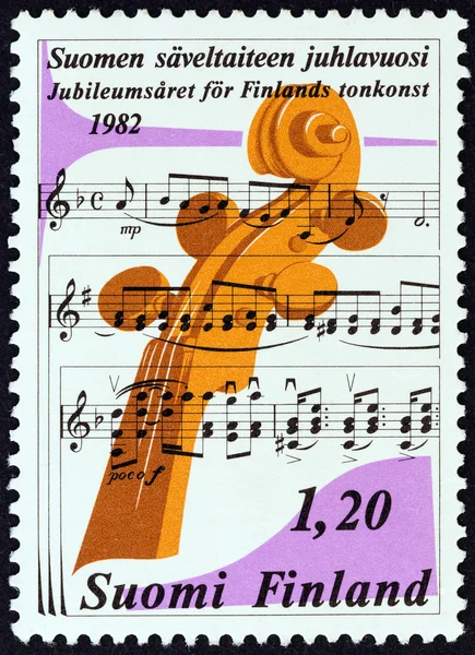 FINLAND - CIRCA 1982: A stamp printed in Finland from the \