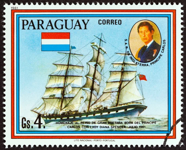 PARAGUAY - CIRCA 1981: A stamp printed in Paraguay from the 