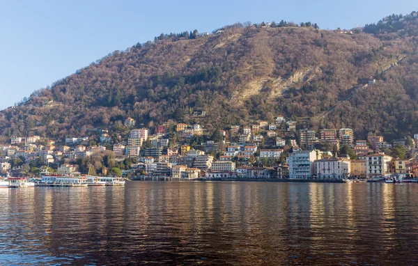 View of Como lakefront, Italy