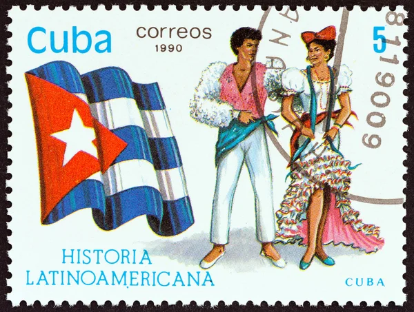 CUBA - CIRCA 1990: A stamp printed in Cuba from the \
