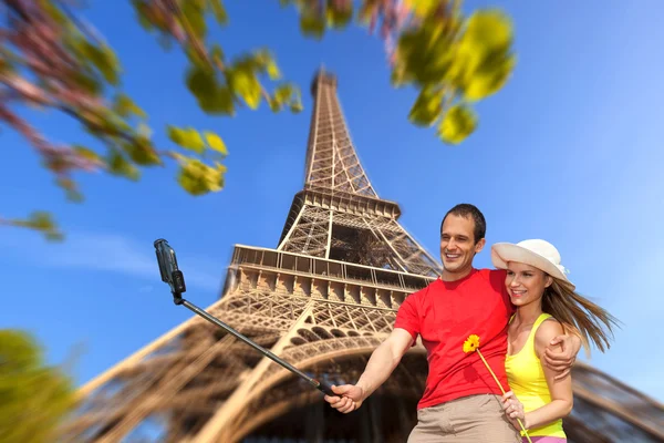 People in Paris during spring time, France