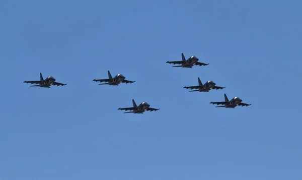 Parade of military aviation military space forces of Russia