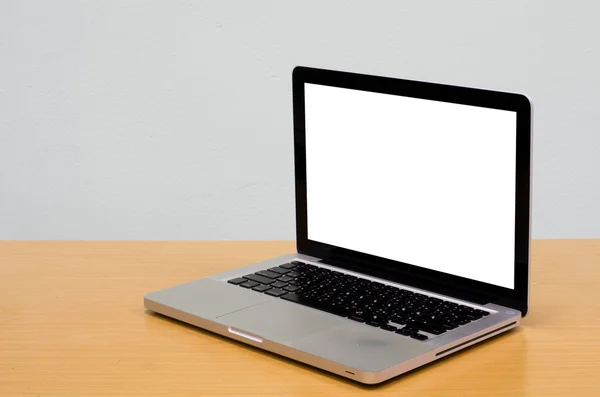 Workspace background, Blank white computer screen