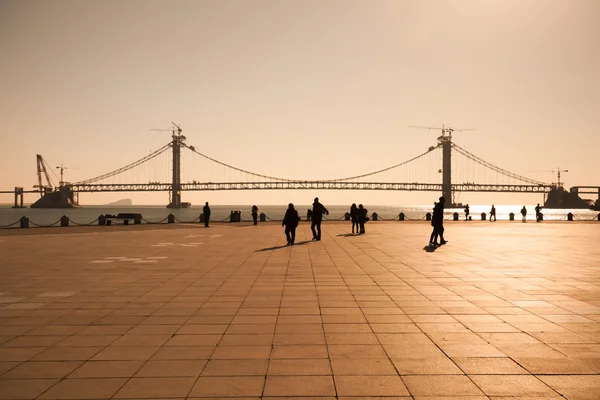 Xinghai Bay Cross-Sea Bridge.