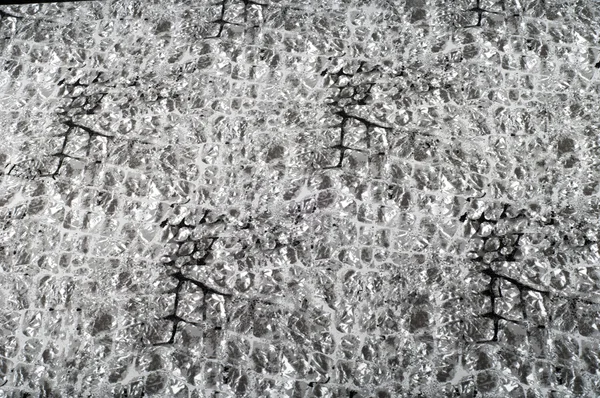 Texture of cotton cloth. Grey in color. abstraction