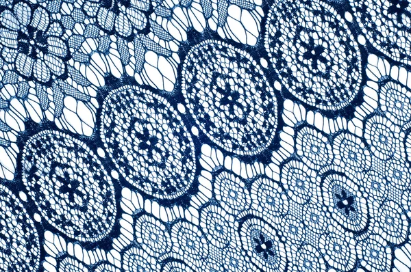 Texture lace fabric. lace on white background studio