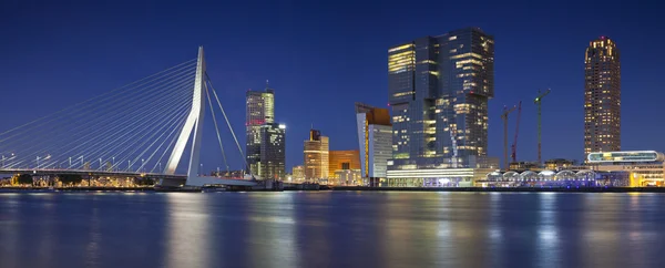 Panorama of Rotterdam.