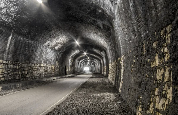 HDR old railway tunnel