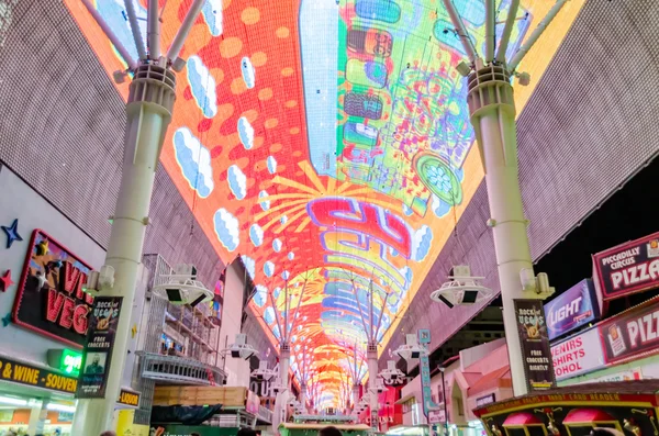 The Fremont Street Experience in Las Vegas, USA