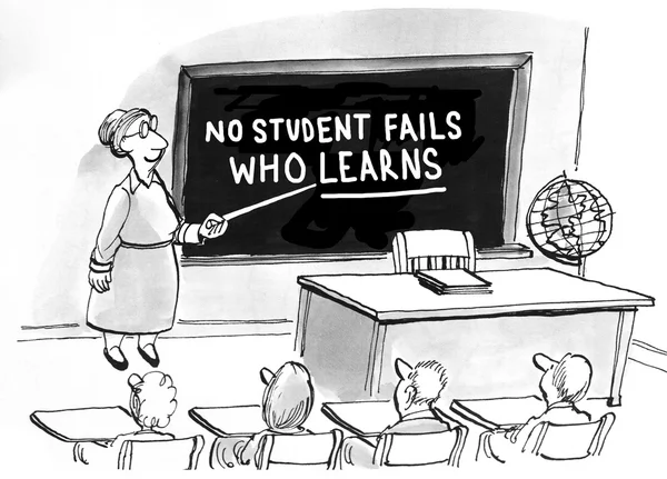 Education Cartoon on Learning