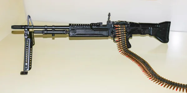 M-60 heavy machinegun on display