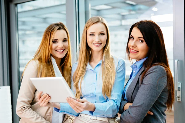 Business women  using digital tablet