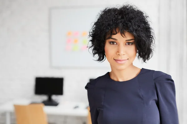 Business woman standing in office