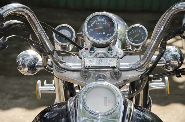 Chrome motorcycle Dashboard