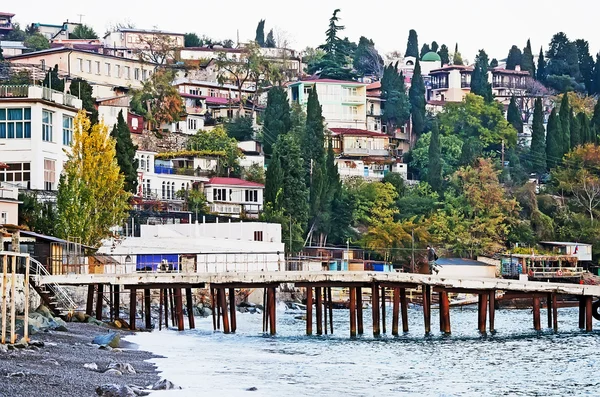 Private homes on Black sea