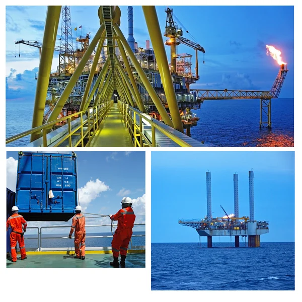 Oil And Gas Industry collage