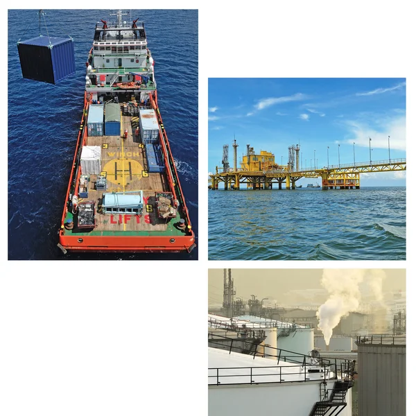 Oil And Gas Industry collage