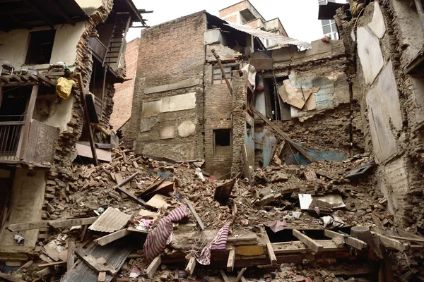 Durbar Square which was severly damaged after the major earthquake on 25 April 2015.