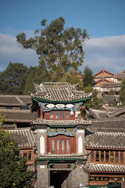 Lijiang, China - October 23, 2015: Daily life in ancient city Li