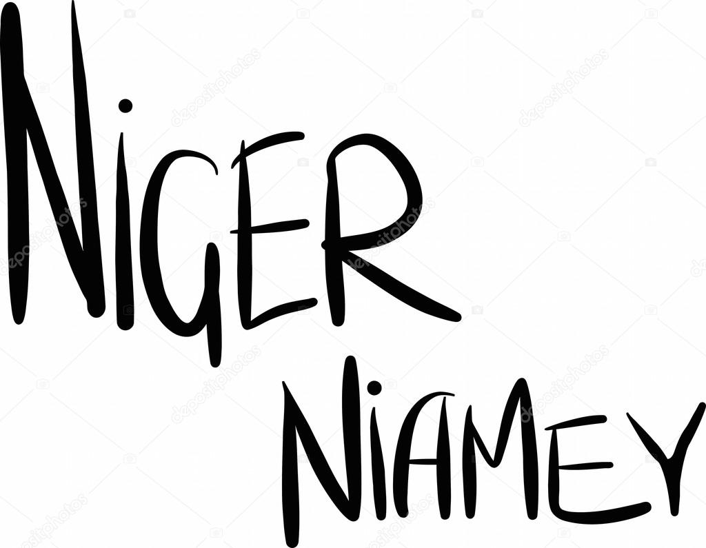 http://ko.depositphotos.com/69753847/stock-illustration-niger-niamey-hand-lettered.html 니제르, 니아메, 손으로 글자 — 스톡 벡터 © k49red #69753847