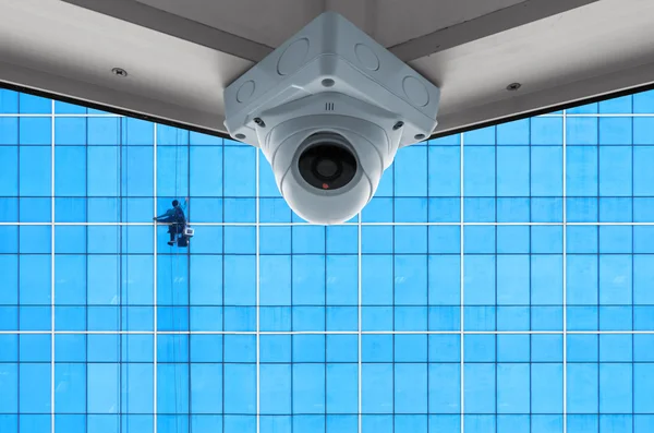 CCTV and Cleaning exterior glass
