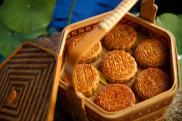 Moon cake of mid autumn festival